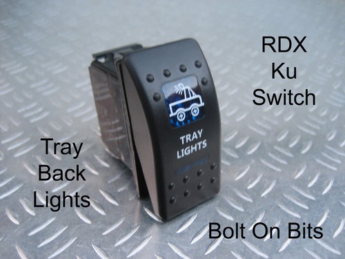 Rdx blue tray back - tray, lights